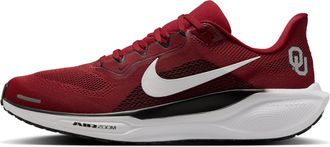 Nike Oklahoma Pegasus 41 Nike Mens College Road Running Shoes in Red | FZ5137-601