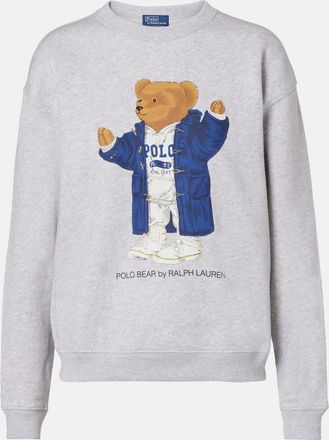Polo Ralph Lauren Felpa Polo Bear in pile di misto cotone