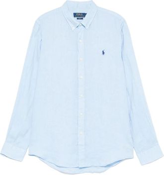 Ralph Lauren Overhemden helder blauw - Heren - Casual Overhemden - Blauw - 2XL - Overhemden