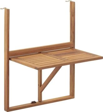 OEM Mesa Balc&oacute;n 1526 Lilou Plegable Madera Acacia Fsc 60x44x80 Cm