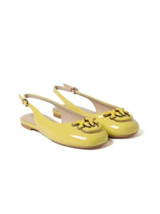Pinko Maggy Slingback Flat - Lime