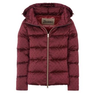 Herno Klassieke damesjas in effen kleur - Dames - Jassen - Bruin - Maat: 2XS