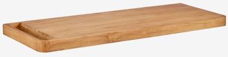 Sklum Set di mobili da bagno sospeso 130x45 cm in legno di teak Neill SKLUM