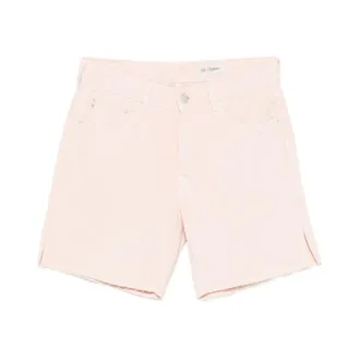 AG - Adriano Goldschmied AG Jeans, Denim Shorts, female, Pink, Size: W27 Ex-Boyfriend Short