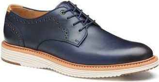 Johnston & Murphy Upton 175th Plain Toe Derby in Navy Oiled American Full Grain at Nordstrom Rack, Size 9.5