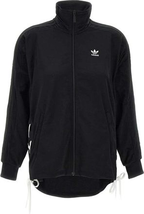 adidas Zip-through Hoodie - Dames - Sportshirts - Zwart - XL - Katoen - Fitness