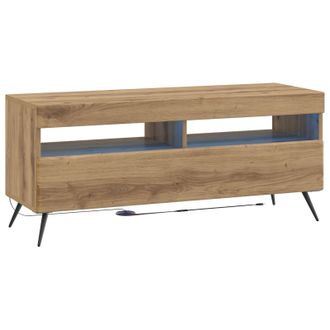 vidaXL Mobile Tv Led Rovere Artigianale Legno Ingegnerizzato Vidaxl