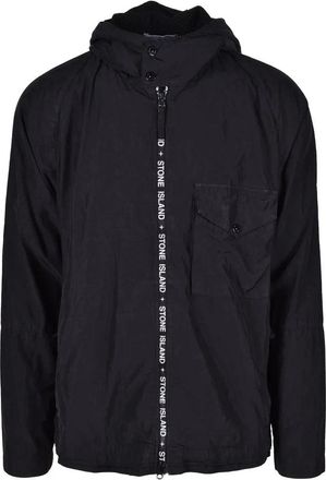 Stone Island Cupro Nylon Jacket - Black