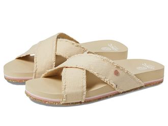 Vionic Beach Panama Womens Shoes Semolina : 5 M, Textile
