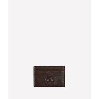 Ghurka Slim Card Case No. 204 in Vintage Walnut Leather at Nordstrom