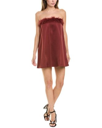 WeWoreWhat Weworewhat Strapless Mini Dress