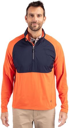 Cutter & Buck Adapt Eco Knit Hybrid Recycled Mens Quarter Zip