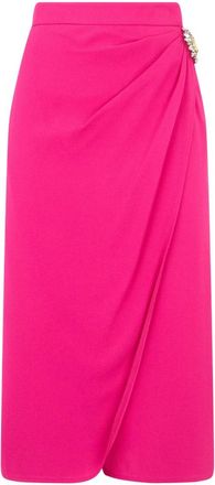 Moschino Midi Rok - Dames - Midirokken - Roze - S - Rokken