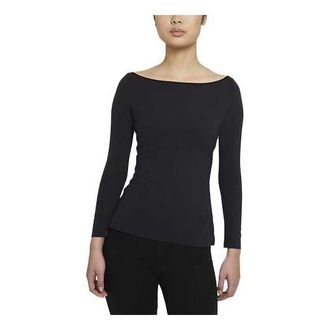 Nike (WMNS) Nike Training Hooded Sports Long Sleeve T-Shirt Black DA0720-010