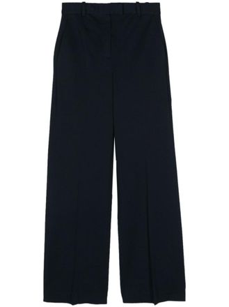 Circolo 1901 Navy Blue Pique Trousers