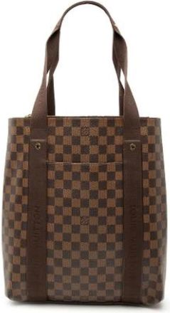 Louis Vuitton Pre-owned Tote Bags, female, Brown, Size: ONE SIZE Pre-owned Canvas Tote Bag