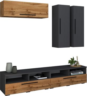 ebuy24 Muro De La Extensi&oacute;n De La Pared Del Gabinete Pared Residencial Arila Xl 200x190x40 - Vcm