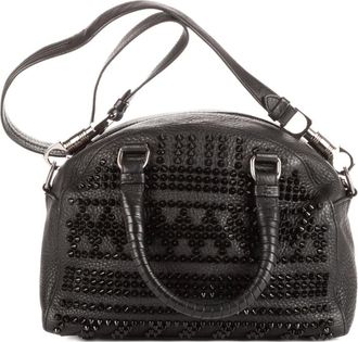 Christian Louboutin Borsa tote con borchie - Nero