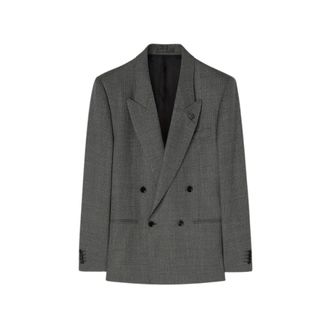 Lardini Blazers, male, Gray, M, Giacca 100% Lana Vergine