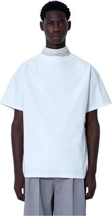 Maison Margiela T-shirt met korte mouwen - Heren - T-shirts - Wit - 2XS - Katoen - Tops