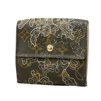 Louis Vuitton Pre-owned Tri-fold Portemonnee - Dames - Pre-owned - Bruin - Maat: ONE Size