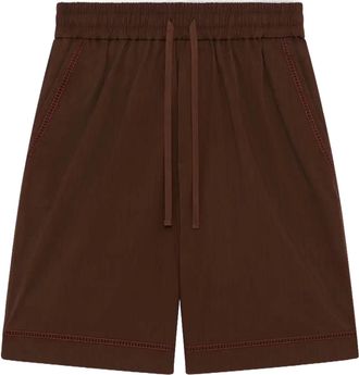 Dr&ocirc;le de Monsieur Brown Elastique Jour Echelle Shorts