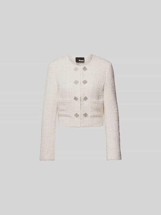 Rotate Cropped Jacke mit Eingrifftaschen in Rosa, Gr&ouml;&szlig;e 40