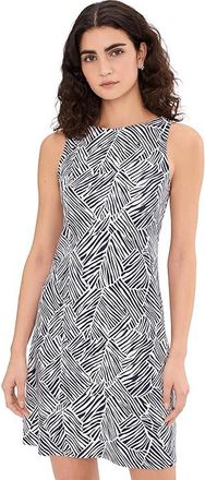 Tommy Bahama Darcy Porto Fronds Sleeveless Dress Womens Dress Coastline : LG (US 12-14), Modal/Nylon/Ponte