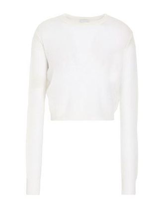 8 by YOOX MOHAIR BLEND CROPPED CREW-NECK SWEATER