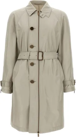 Burberry Car Coat Silk