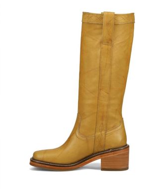 Frye Womens Kate Pull On Riding Boots In Banana