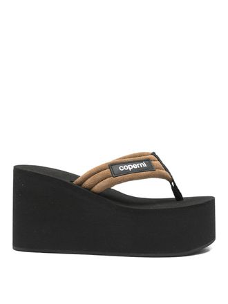 Coperni Platform Thong Sandals With Logo