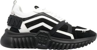 Philipp Plein Schoenen, Heren, Zwart, 40 EU, Runner Exagon