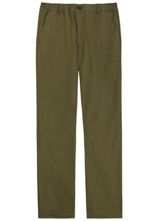Oliver Spencer Ashdown Straight-leg Cotton Trousers - Green - XL
