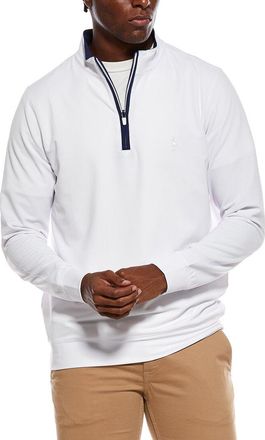 Tailorbyrd Tailorbyrd Micro Grid Textured Performance 1/4-Zip Pullover