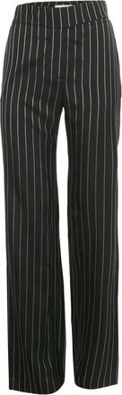 Alexandre Vauthier Pantaloni a righe - Nero