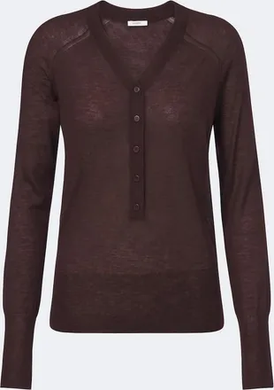 Joseph Camisa Henley Reem de cachemir