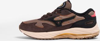 Mizuno Mens Wave Rider Trainer in Black Textile - Size UK 10.5