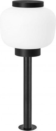 Forlight Lamtam - Baliza de Jardín E27 para Exterior con Protección IP44 Color Negro