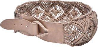 Eleventy riem - Dames - Riemen - Beige - 85 CM - Leer - Accessoires