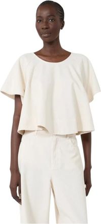 Max Mara Mujer, Blusas y Camisas, Beige, Talla: M