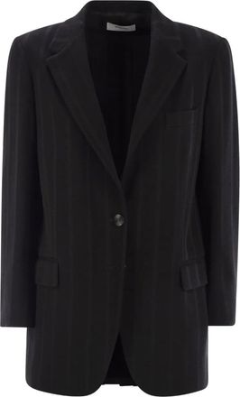 Saulina Milano Giacca monopetto Antonia - Nero