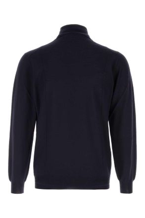 Fedeli Derby Sweater - Navy