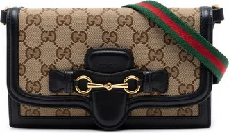 Gucci Pre-owned Gucci GG Canvas Lady Web Wallet On Strap Ladies IFGAXHUKRM54UUS4