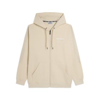 Freddy Felpa con cappuccio full-zip e bande tono su tono