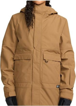 Volcom QC Cruiser Insulated Parka Skijacke für Damen | beige/braun