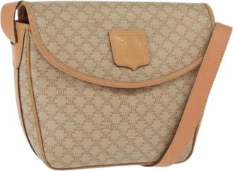 Celine Pre-owned Cross Body Bags, female, Beige, Size: ONE SIZE Pre-owned Cross Body Bag