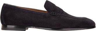 Doucal's Loafers - Heren - Schoenen - Blauw - Maat: 40 1/2 EU Leer