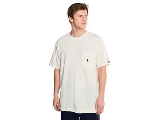 Polo Ralph Lauren Short Sleeve Pocket Crew Mens Jumpsuit & Rompers One Piece Nevis : LG, Cotton/Polyester/Spandex