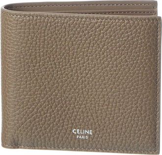 Celine Celine Bifold Leather Card Holder